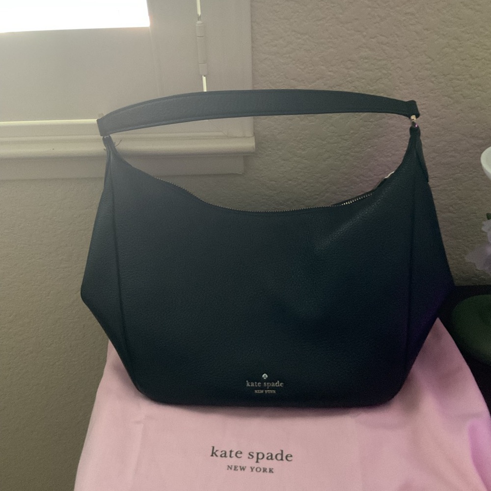 Kate Spade Black Hobo Bag